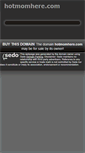 Mobile Screenshot of hotmomhere.com